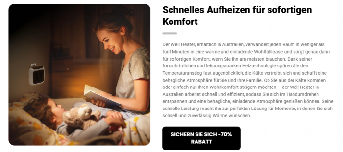 WellHeater Kaufen – Schnell, sicher und energiesparend heizen