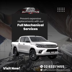 Expert Full Mechanical Services from Bathurst Automotive 4×4