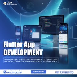 Top Flutter Mobile App Development Company | JSB Global Infotech