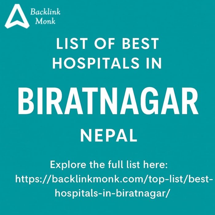 List of Best Hospitals in Biratnagar, Nepal