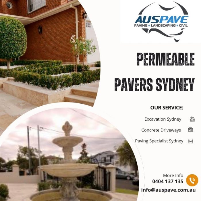 Permeable Pavers Sydney | Expert Paving Solutions by AusPave