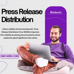 Press Release Distribution by IMCWire designed for digital marketing growth