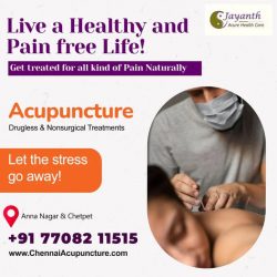 Acupuncture Treatment in Chennai | Anna Nagar and Chetpet
