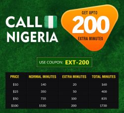 Call Nigeria Special Offer