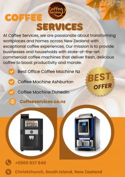 Coffee Vending Machine for Rental Queenstown – Convenient Rentals by Coffee Services