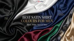 Best Satin Shirt Colours for Men: Black, White, Navy & More