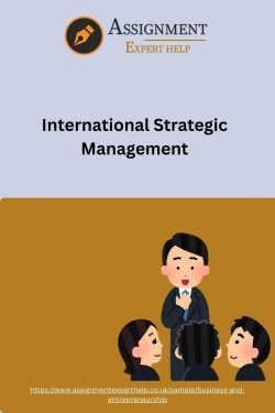 Professional Support for International Strategic Management Studies