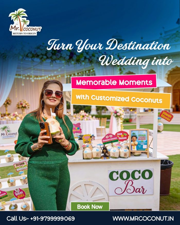 Here’s how to keep guests refreshed at a destination wedding