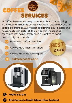 Coffee Vending Machine Rental Wellington | Coffee Services