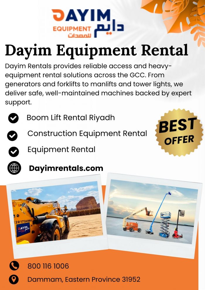 Cherry Picker Rental – Safe Height Access by Dayim Rentals