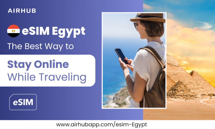 Explore Egypt Seamlessly with Airhub eSIM