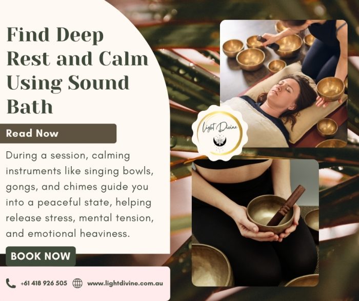 Find Deep Rest and Calm Using Sound Bath