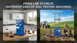 From Lab to Field: Different Uses of Soil Testing Machines