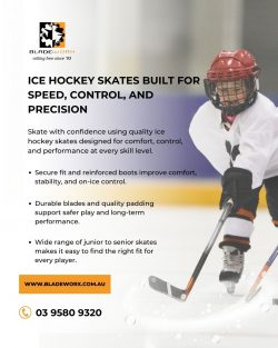 Ice Hockey Skates Built for Speed, Control, and Precision