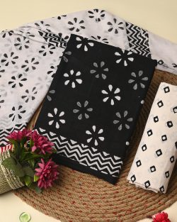 Shop Classic Bagru Print Suit Set with Beautiful Dupatta Online