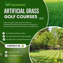 Premium Artificial Grass for Golf Courses & Putting Greens