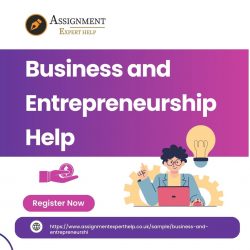 Expert Business and Entrepreneurship Assignment Help