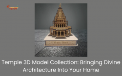 Temple 3D Model Collection: Bringing Divine Architecture Into Your Home