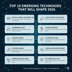 Top 10 Emerging Technologies That Will Shape 2026 – Insights by Nate Patel