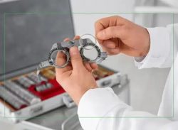 Astigmatism eye test