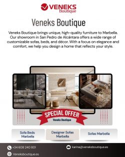Versatile Sofa Beds in Marbella – Veneks Boutique