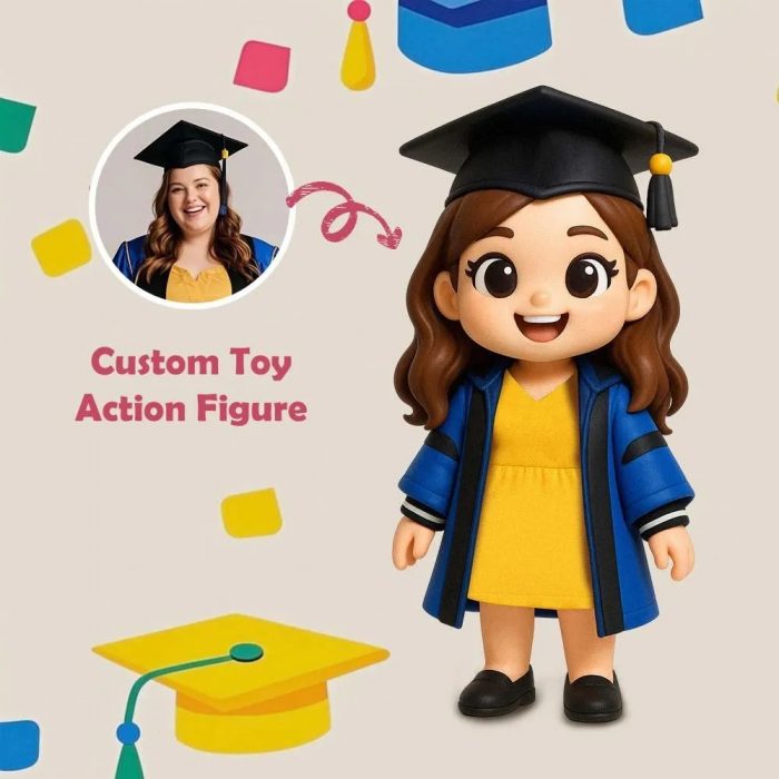 Custom 3D Action Figure Single