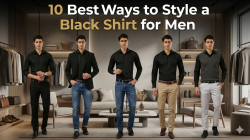 10 Best Ways to Style a Black Shirt for Men