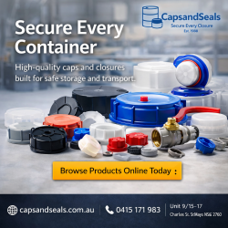 Reliable Industrial Packaging from Caps and Seals