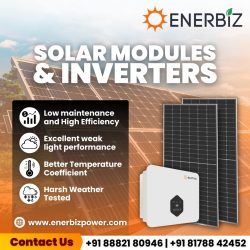 High-Efficiency Solar Modules & Inverters in India | Enerbiz Power
