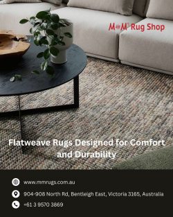 Flatweave Rugs Designed for Comfort and Durability