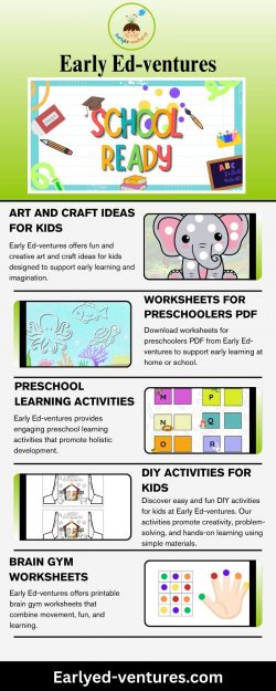 Free Preschool Worksheets | Early Ed-ventures