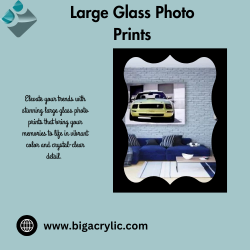 Large Glass Photo Prints