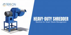 Heavy-Duty Shredder Machine for Smart Waste Management