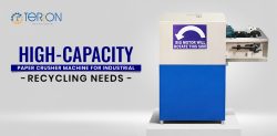 High-Capacity Paper Crusher Machine for Industrial Recycling Needs