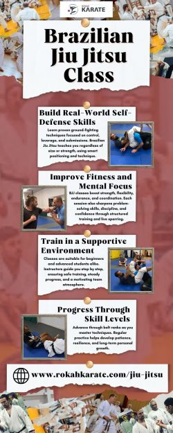 Brazilian Jiu Jitsu Class​ | Rokah Karate