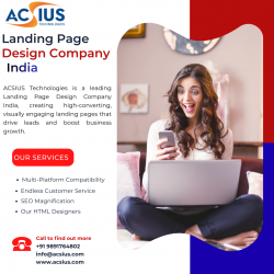 Landing Page Design Company India