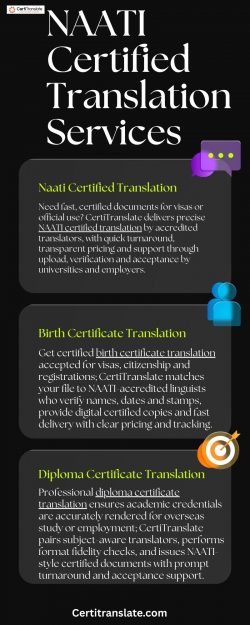 NAATI Translators for Fast Certification