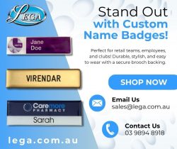 Professional Name Badges by Lega Recognition Solutions