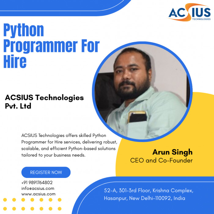 Hire Dedicated Python Developer