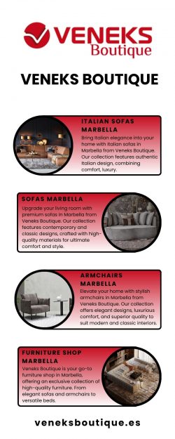 Elegant Furniture in Marbella – Veneks Boutique