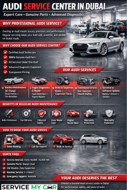 Audi Service Center Dubai – Reliable Repairs & Maintenance