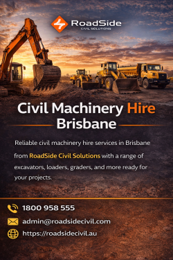 Affordable Civil Machinery Hire in Brisbane for Construction and Earthmoving Projects
