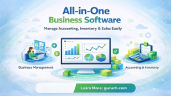All in One Software to Manage Accounting, Sales & Inventory