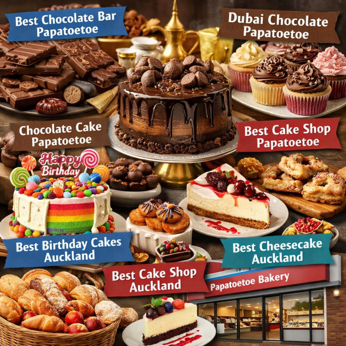 Top Bakery Papatoetoe for Fresh Breads & Cakes