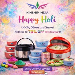 Happy Holi Sale on Kitchenware – Up to 70% Off | Kinship India