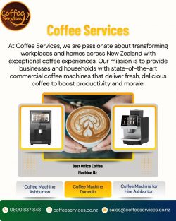 Coffee Vending Machine for Sale Invercargill – High-Quality Solutions by Coffee Services