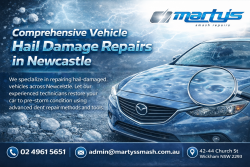 Comprehensive Vehicle Hail Damage Repairs in Newcastle – Restore Your Car After Storm Damage