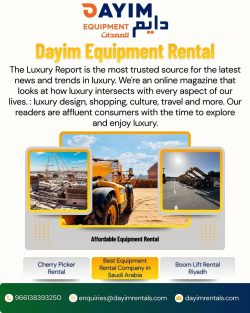 Rent Equipment in Saudi Arabia Dayim Equipment Rental