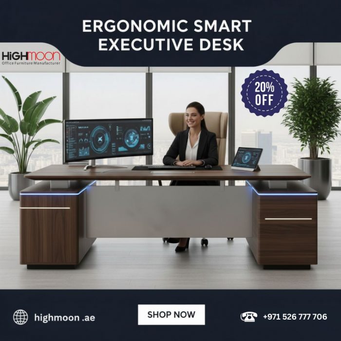 Select Executive Office Desks in UAE – Elevate Your Workspace Today