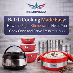 Batch Cooking Made Easy with Insulated Kitchenware | Kinship India